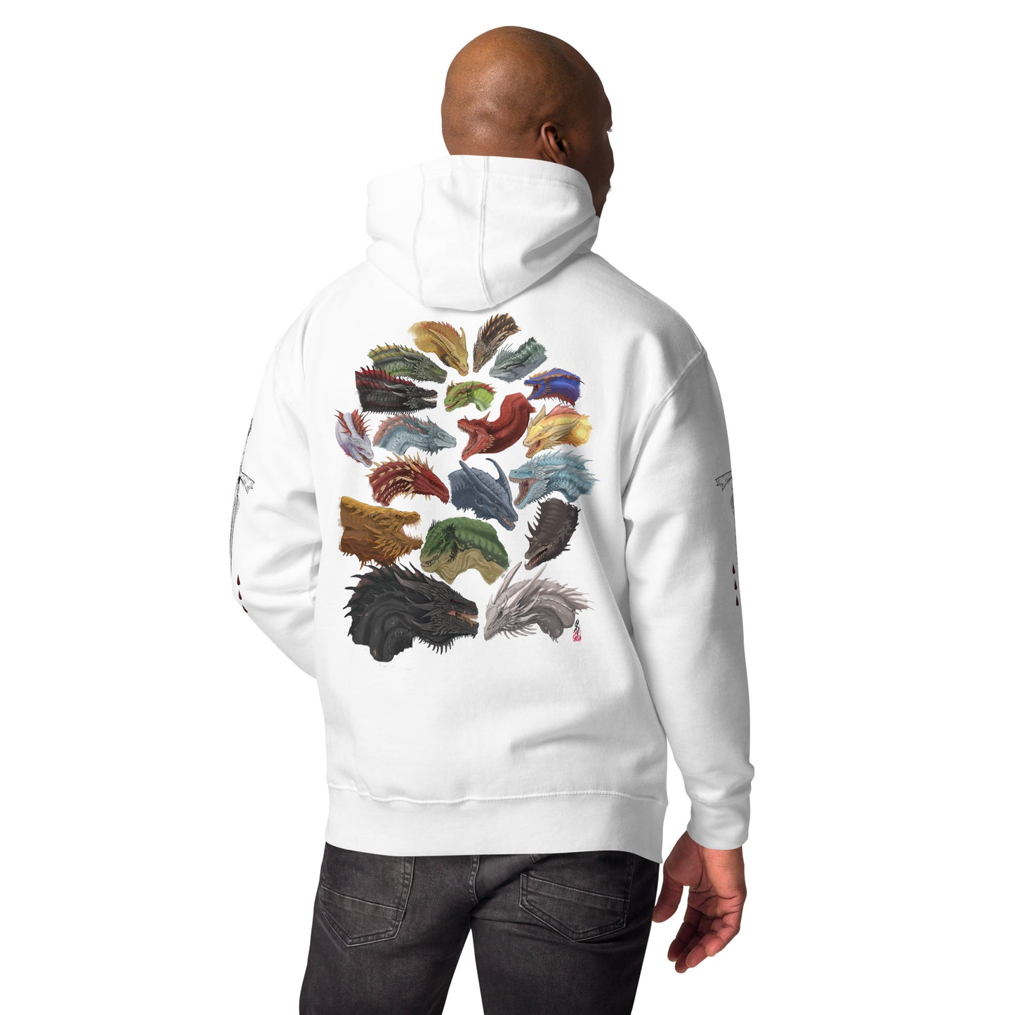 Dragon dynasty IVORY🤍 hoodie